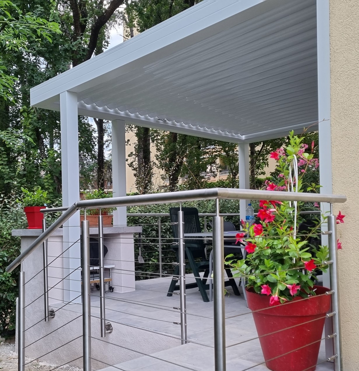 Pergolas garde corps